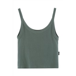 Crop top Caqui