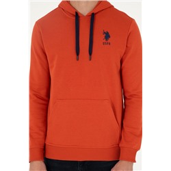Erkek Kiremit Basic Sweatshirt