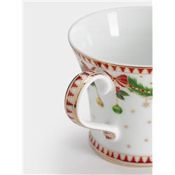 Пара чайная, 1 перс, 2 пр, 200 мл, фарфор P, белая, Щелкунчик и фея, Magie de Noel