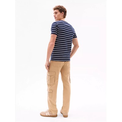 Stripe Stretch-Cotton Extra Slim T-Shirt