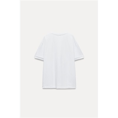 MINIMALIST SLOGAN T-SHIRT
