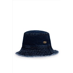 Kadın Lacivert Bucket Şapka
