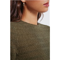 Jersey chenilla estructura