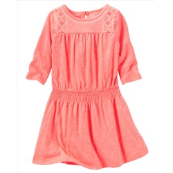 Embellished Neon Dress