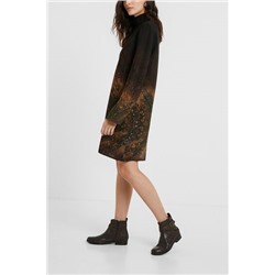 Vestido recto boho