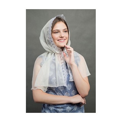 Платок женский для храма (free size) арт. 257352