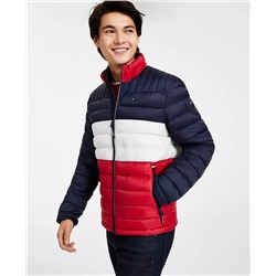TOMMY HILFIGER Men's Packable Quilted Puffer Jacket