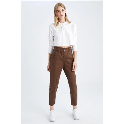 Defacto Slouchy Gabardin Pantolon X8467AZ22AU