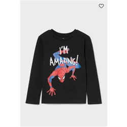 1 / 2 Spider-Man - Langarmshirt