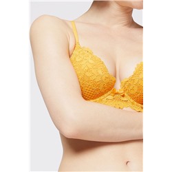 Sujetador N°2 Push-up pronunciado Success - Naranja soleado
