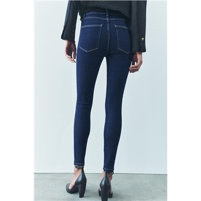 ZW COLLECTION SKINNY HIGH-WAIST JEANS