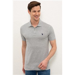 U.S. Polo Assn. Gri Erkek T-Shirt G081GL011.000.1191429