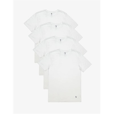 4 PACK CREW NECK T-SHIRTS