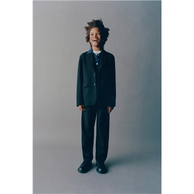 FLOWING SUIT BLAZER