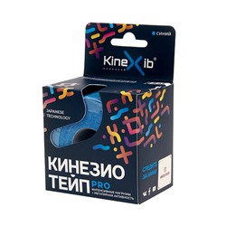 Кинезио тейп "Pro", 5 м x 5 см, синий