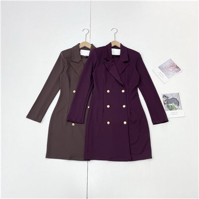 Женское двубортное платье мини Vil*a, экспорт   Новая модель