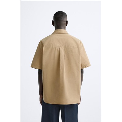 CAMISA POPELÍN BOLSILLO