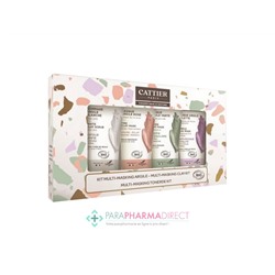 Cattier Kit Multi-Masking Argile BIO 4x30ml