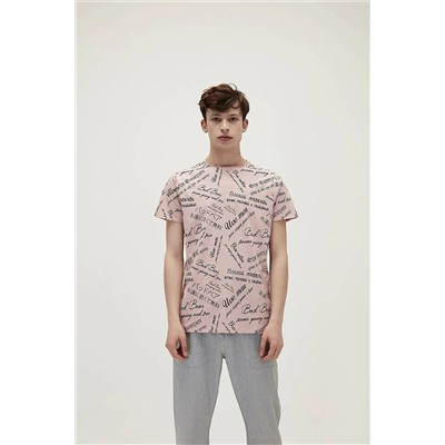 Bad Bear Erkek Language Tee T-shirt - Toz Pembe P2814S6035