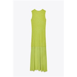 COMBINED KNIT DRESS