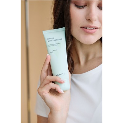 [VIVIMIYU] КОМФОРТ И УВЛАЖНЕНИЕ Пенка для умывания Clean & Moisturize Cleansing Cream, 120 гр