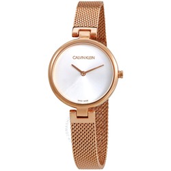 CALVIN KLEIN  Quartz Silver Dial Ladies Watch
