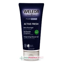 Weleda For Men Active Fresh Gel Douche Énergisant BIO 200ml