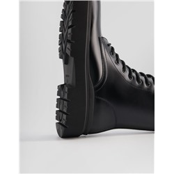 Men's track sole lace-up ankle boots