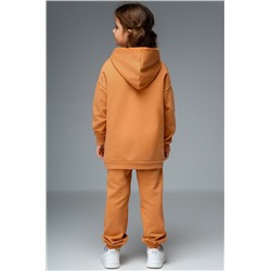 Костюм для девочки оверсайз из футера трехнитки Happyfox