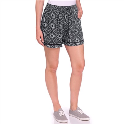 Damen Shorts mit Allover-Motiv