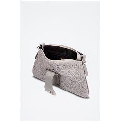 Bandolera de piel Gris claro - Firenze Artegiani