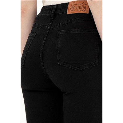 Kadın Siyah Toothpick Fit Jean Pantolon