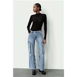 MID-RISE TRF CARGO JEANS