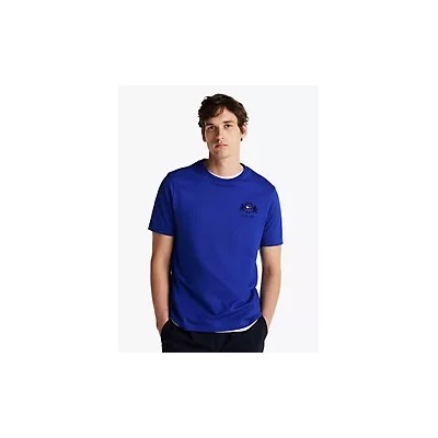 Embroidered Flag Crest T-Shirt