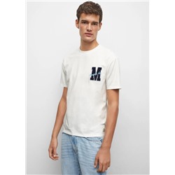 Camiseta algodón mensaje -  Niño | MANGO OUTLET España