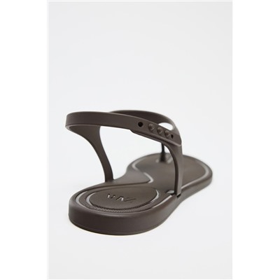 RUBBERISED SANDALS