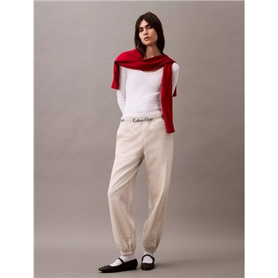 Logo Tape Fleece Joggers