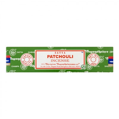 SATYA Patchouli Incense Благовоние 40г