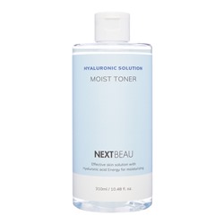 NEXTBEAU Hyaluronic Solution Moist Toner Увлажняющий тонер с гиалуроновой кислотой 310мл
