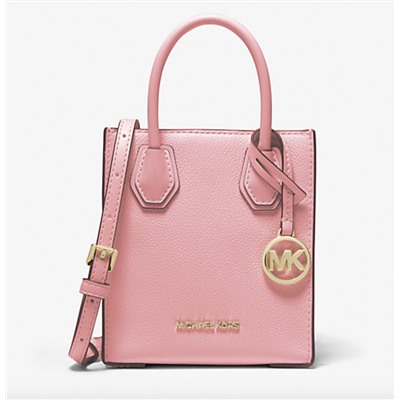 MICHAEL MICHAEL KORS Mercer Extra-Small Pebbled Leather Crossbody Bag