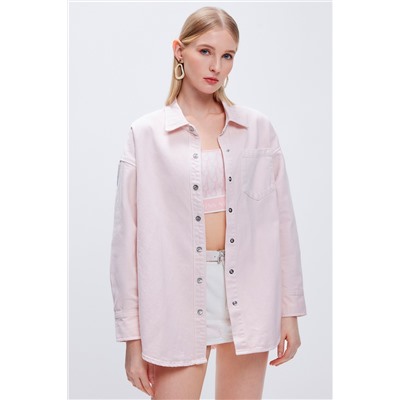 Sobrecamisa vaquera Rosa