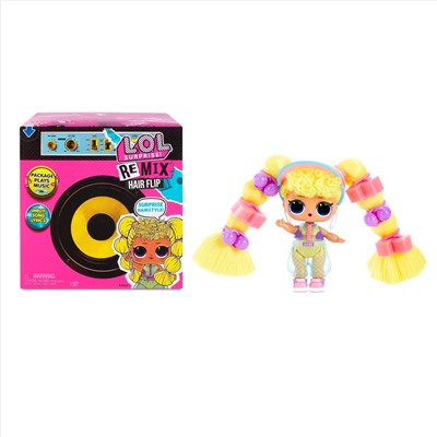 LOL Surprise Remix Hair Flip Dolls - 15 Surprises with Hair Reveal & Music