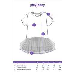 Платье PLAYTODAY, 1103298