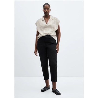 Jeans Newmom confort tiro alto