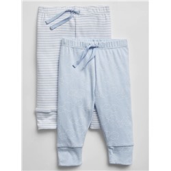 Baby Print Pull-On Pants (2-Pack)