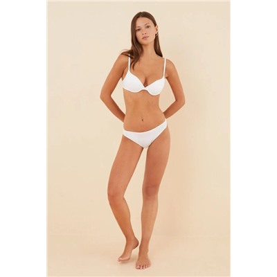 GORGEOUS Sujetador push up algodón blanco