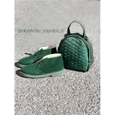 Ab. Zapatos 4535 Forest+AB.Z · Pelle · mochila 421 (650)