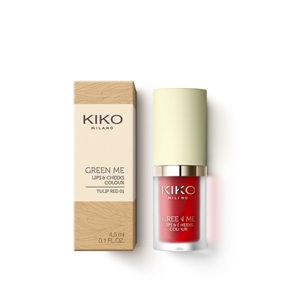 green me lips & cheeks colour