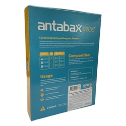 Детский стиральный порошок отбеливаюший Antabax 400гр.                                                                                                - для ручной и машинной стирки- для стирки различный видов ткани, детской одежды- натуральная отдушка- удаляет глубоко въевшуюся грязь- свойство отбеливателя