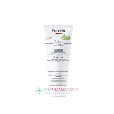 Eucerin AtopiControl Baume Apaisant Absorption Rapide Peaux Sèches à Tendance Atopique 400ml